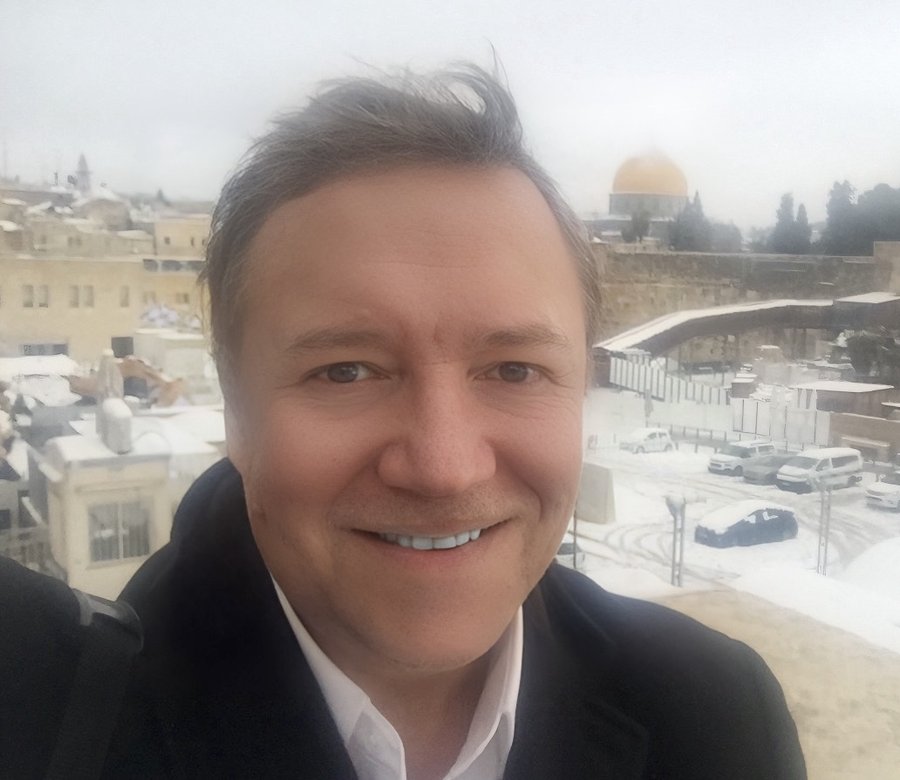 Grant de Graf in Jerusalem